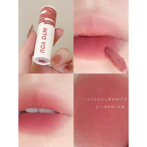 INTO YOU Shero Super Matte Lip & Cheek Mud #EM24 Nude Pink 2G